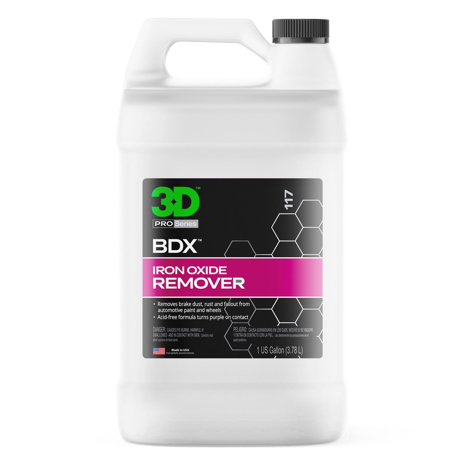 Iron and brake dust remover