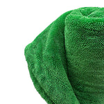 Microfiber drying towel folded