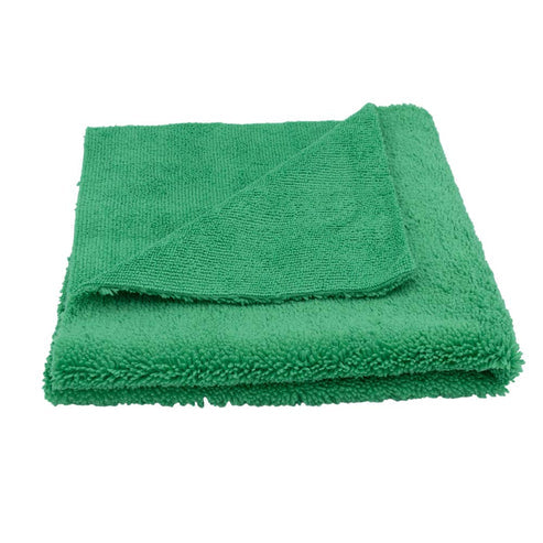 Green Microfiber towel